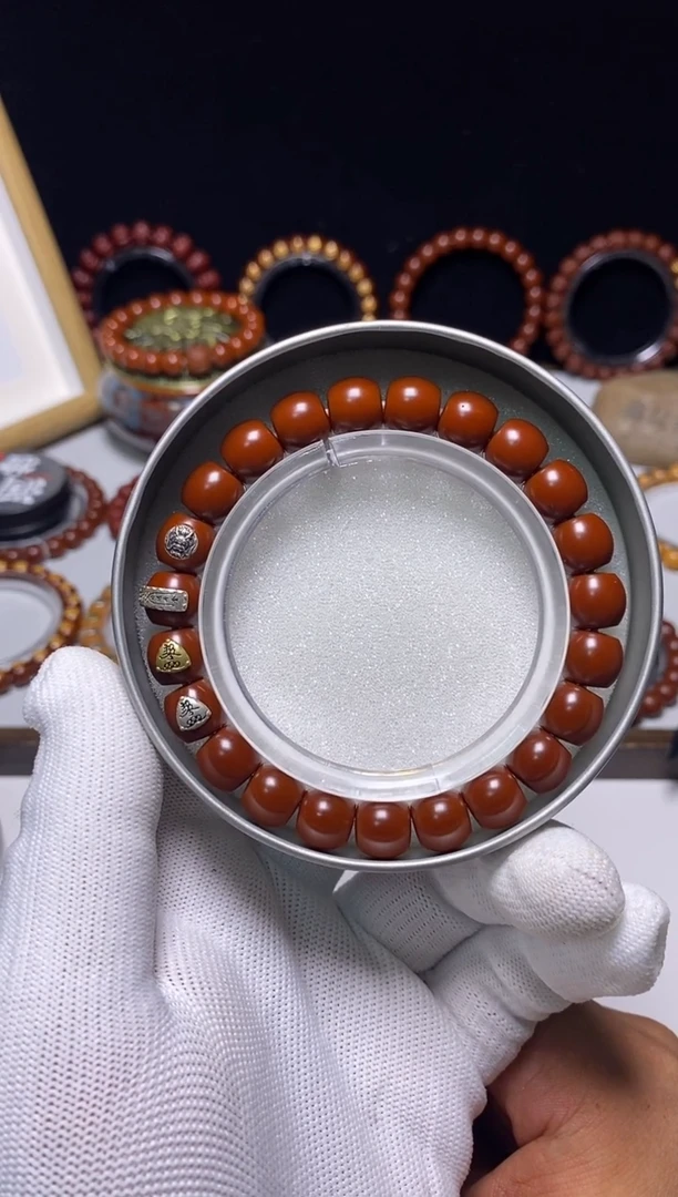 猴头核桃手串机刷四标直切尺寸10左右全品 23号