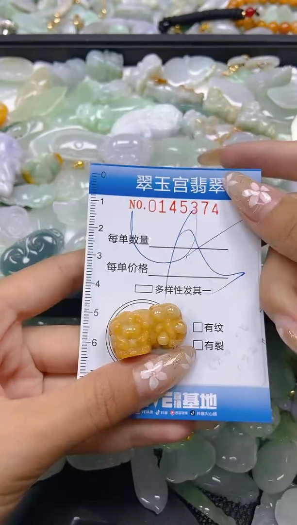 翡翠未镶嵌颈饰闪购0145374