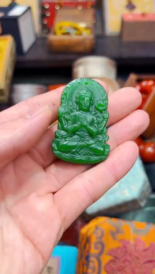 【闪购商品】和田玉挂件未镶嵌C瑞哥专属高端精品54