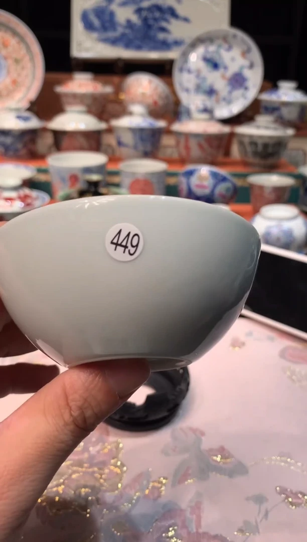 兰*序449青花杯子xg122