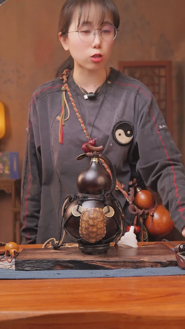 58号链接精品大漆葫芦现货现发[一物一拍]