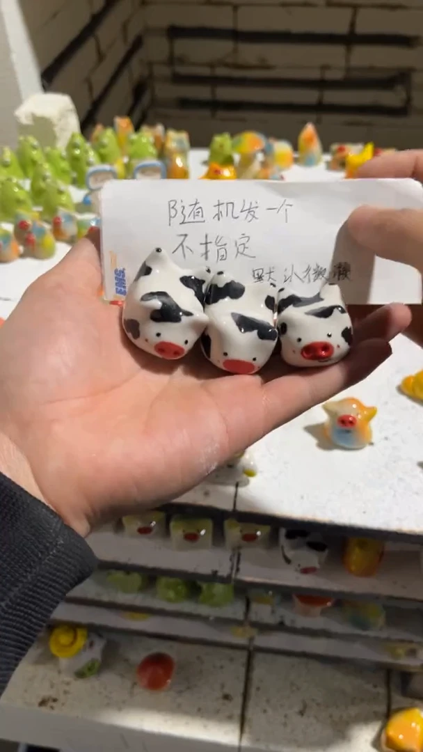 【闪购商品】摆件49纯手工微瑕陶瓷