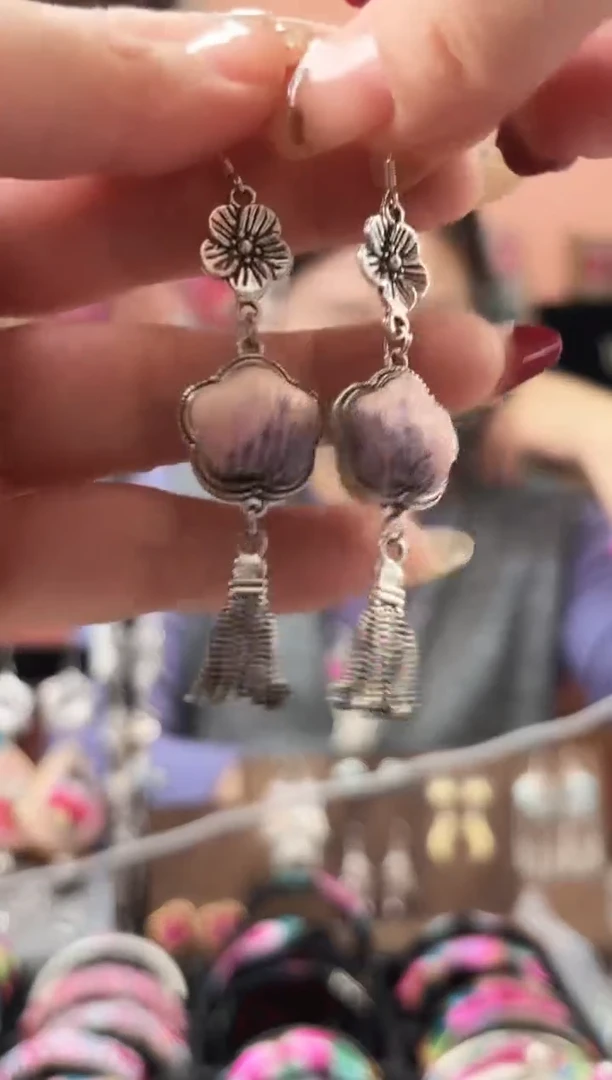 织绣艺枝独绣手工饰品128