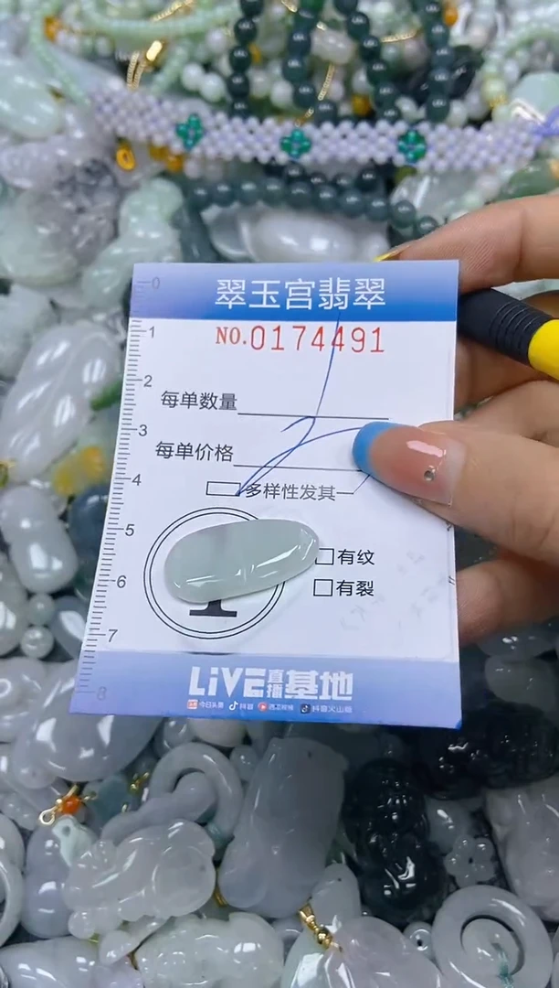 翡翠未镶嵌颈饰闪购0174491