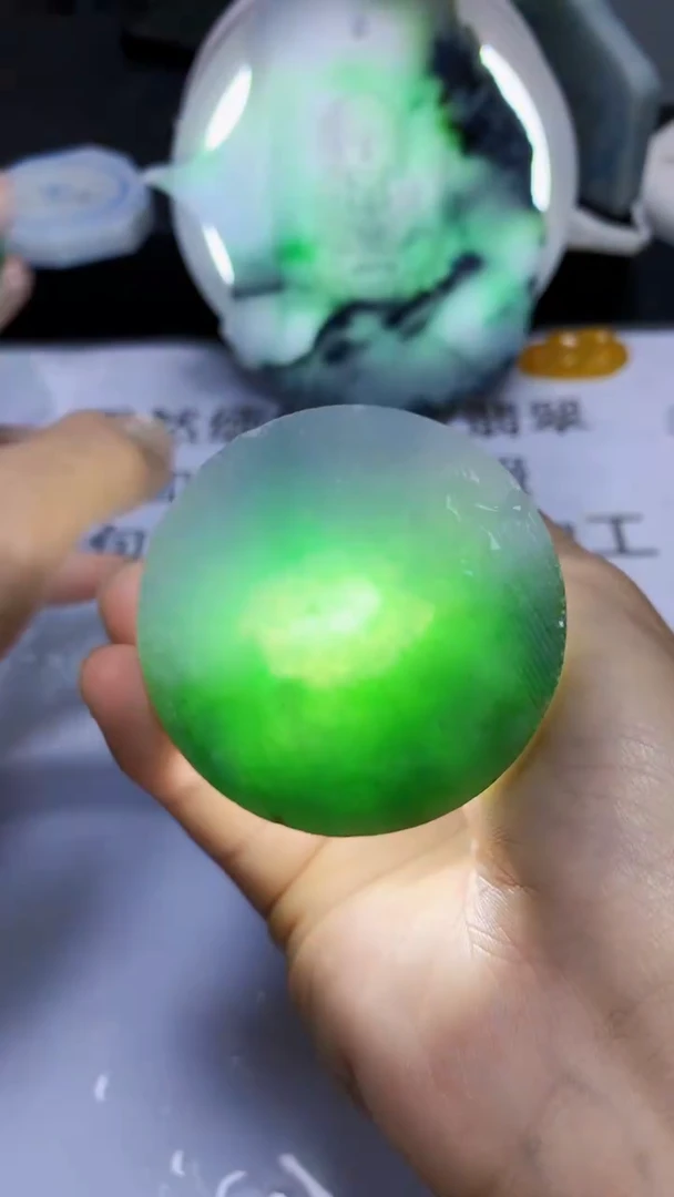 翡翠裸石翡翠裸石缅甸天然A货翡翠2537