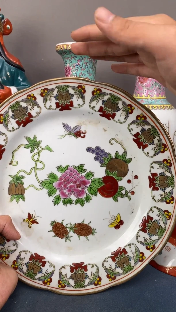 摆件陶瓷567精品老厂瓷微瑕慎拍（已开价）