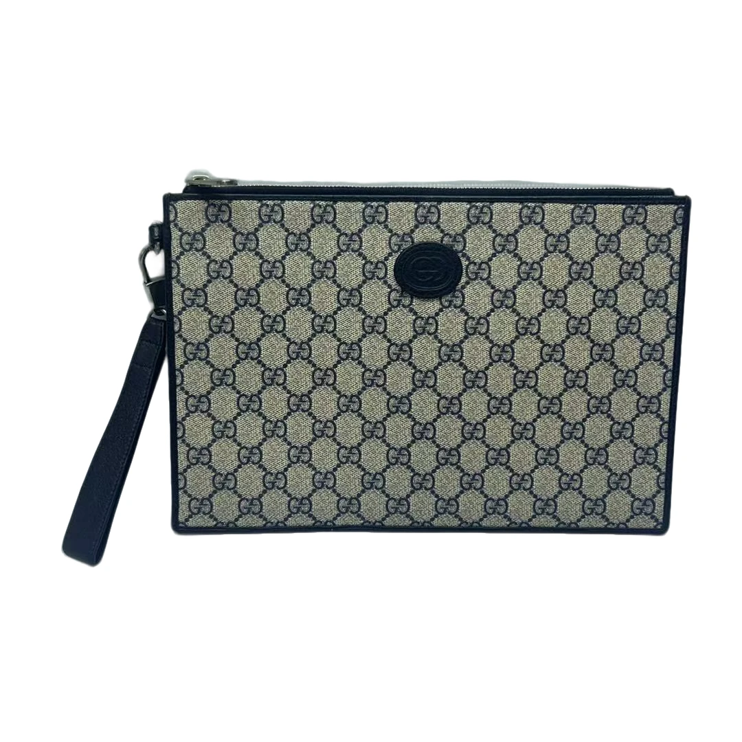99新 GUCCI/古驰 古驰经典老花信封手拿包（205）