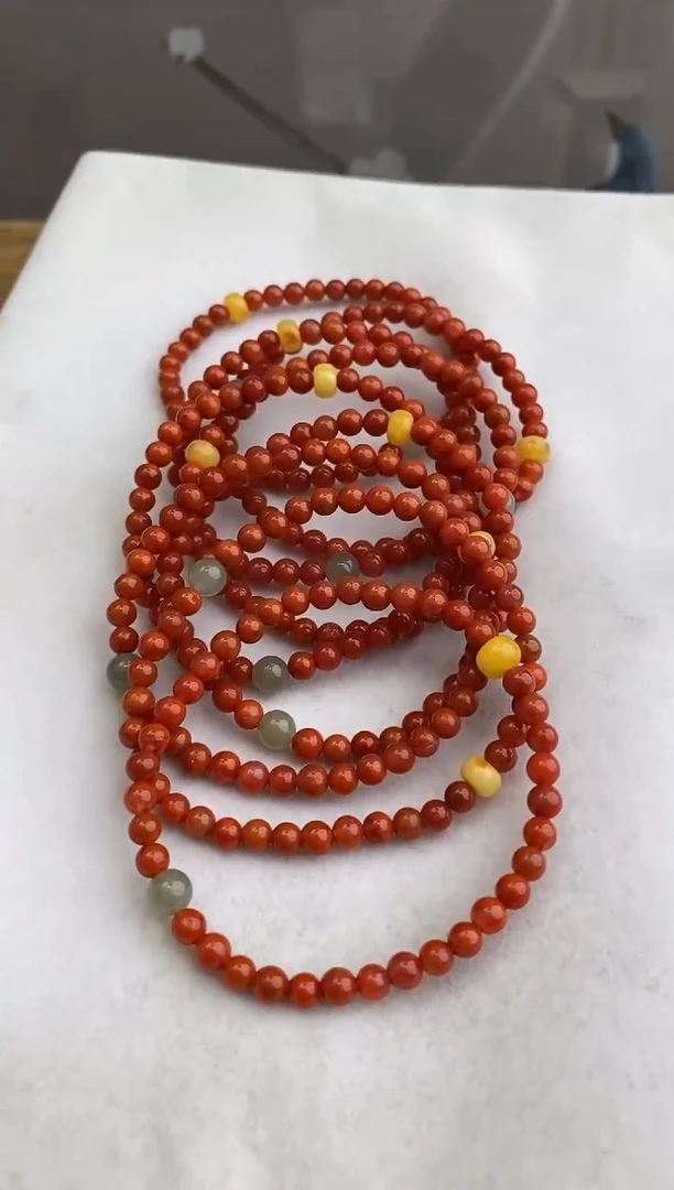 南红玛瑙手串未镶嵌10601170-手串 多样性发一条