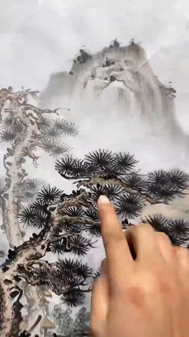 国画国画画都展厅国画作品B20