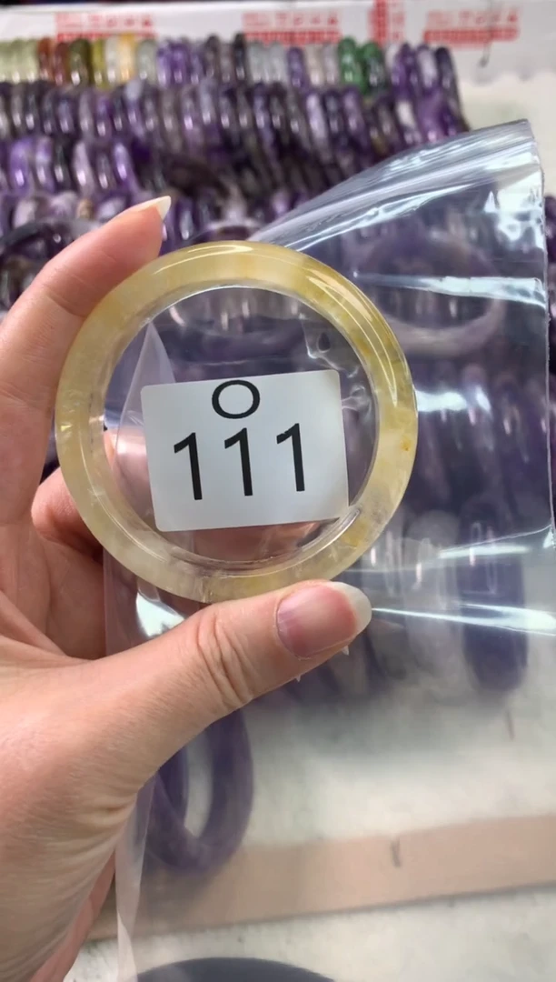 【闪购商品】水晶水晶手镯O未镶嵌111-54