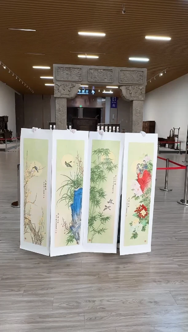 国画84赵隆轩艺术馆李庆友老师作品