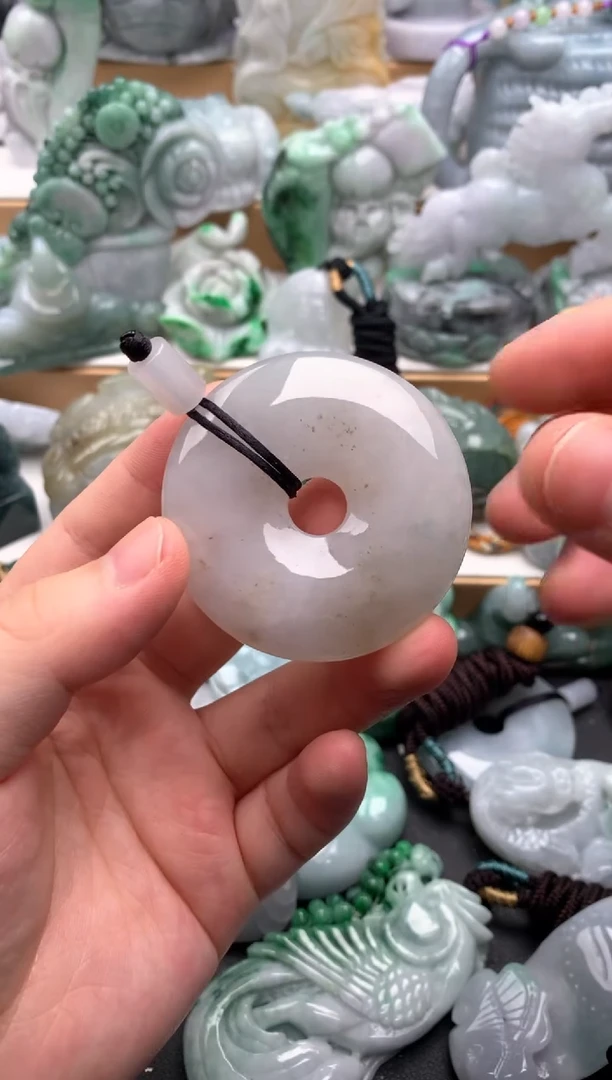 吊坠(不含链)未镶嵌翡翠1