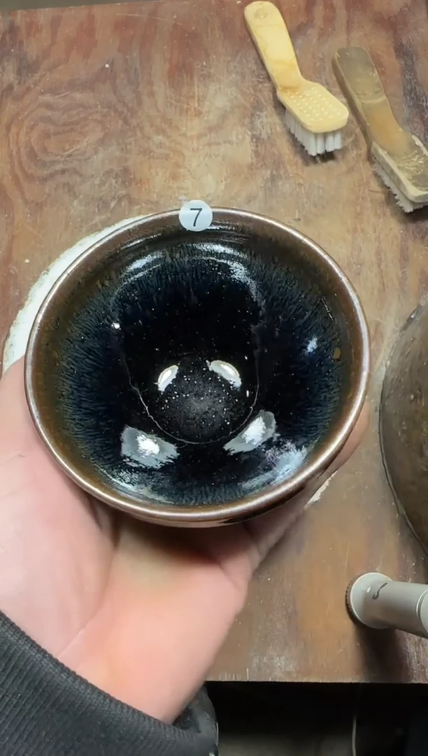 茶盏印春堂柴烧建盏