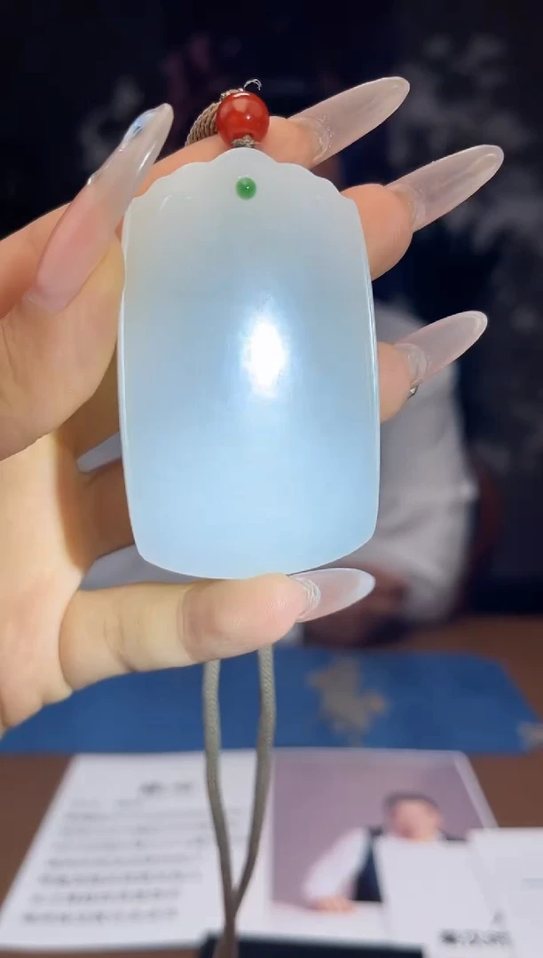 和田玉未镶嵌颈饰A429