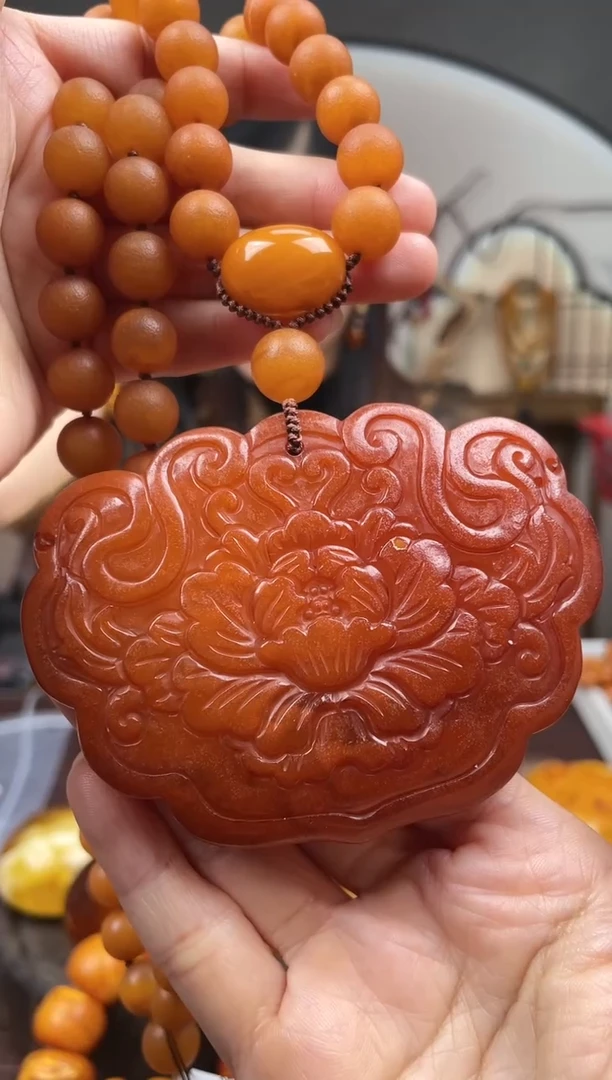 【闪购商品】琥珀裸石未镶嵌首饰 假1赔4 （多样性发货1件（微瑕