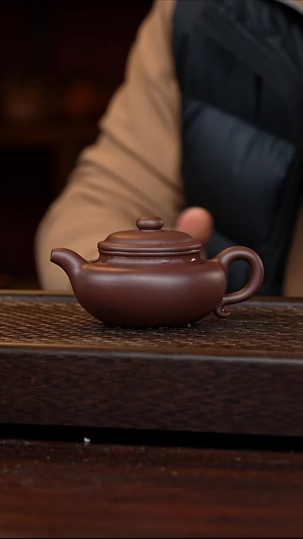 茶壶紫砂丹壶溢香紫砂壶220毫升