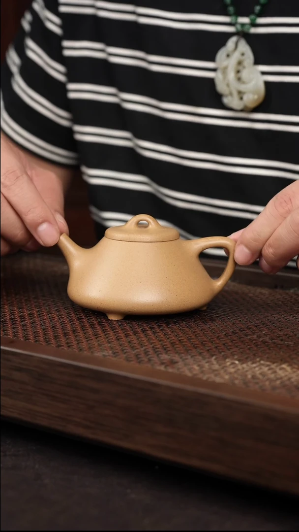 茶壶紫砂超矿标黄金段子冶【带矿标证书】