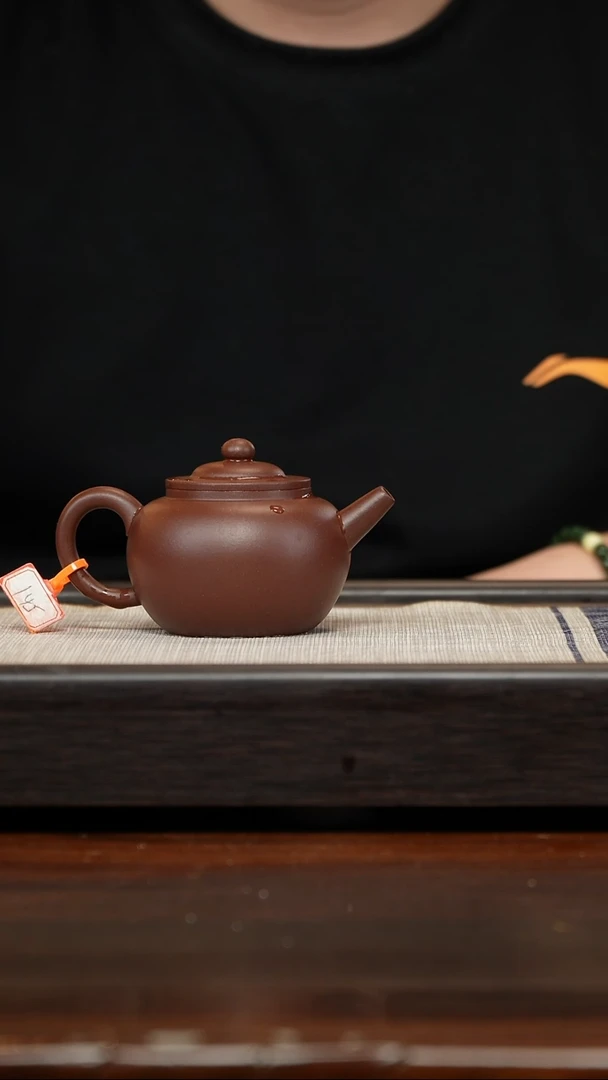 【闪购商品】紫砂茶壶云根料明式巨轮