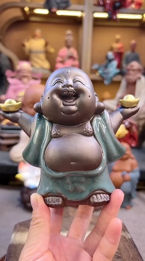 紫砂茶宠器闵茶宠摆件