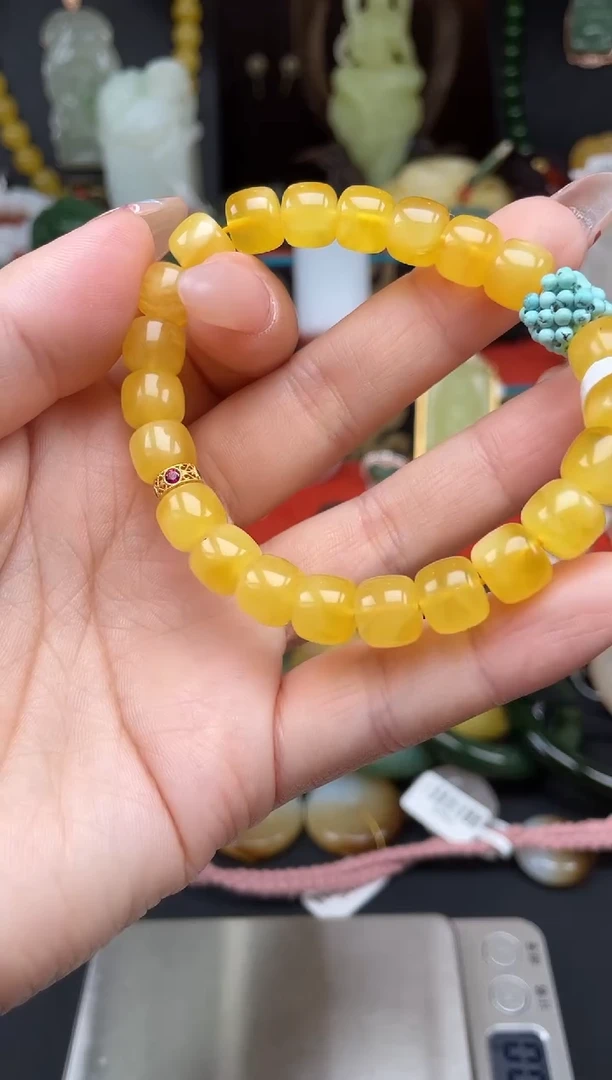 未镶嵌蜜蜡手串手串sm52