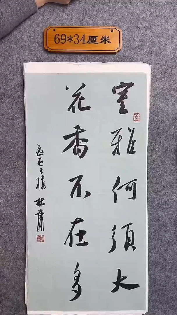 书法049中书协 杜潇书法放漏