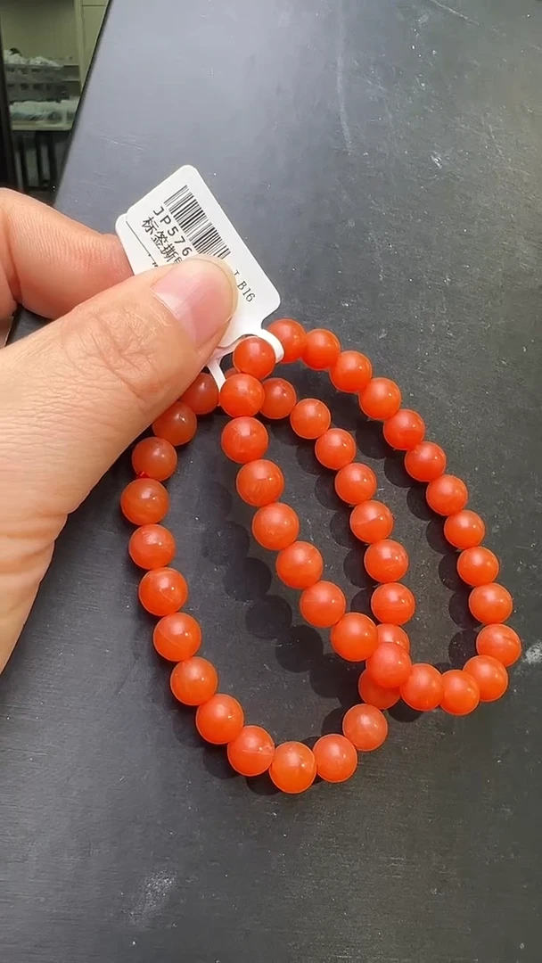 未镶嵌手串南红玛瑙保山南红手串8mm+ JP57677多样性发一
