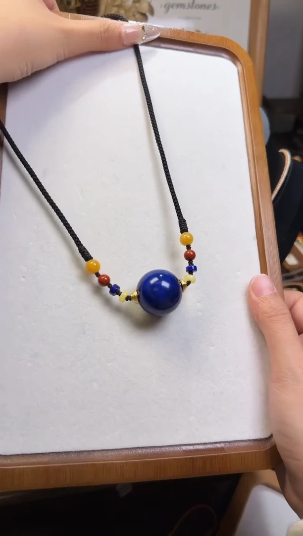 水晶摆件未镶嵌项链