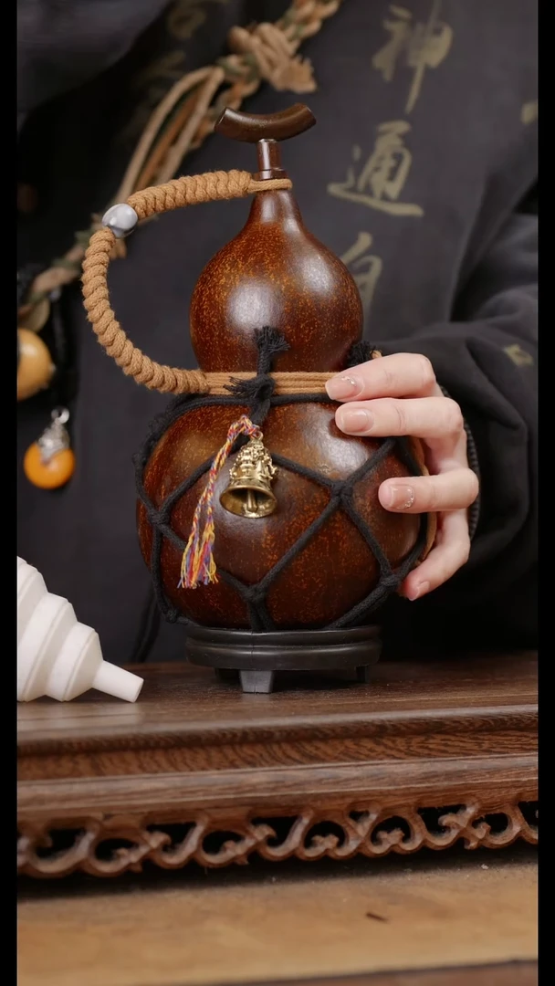 249号精品天然大漆酒葫芦一物一拍~