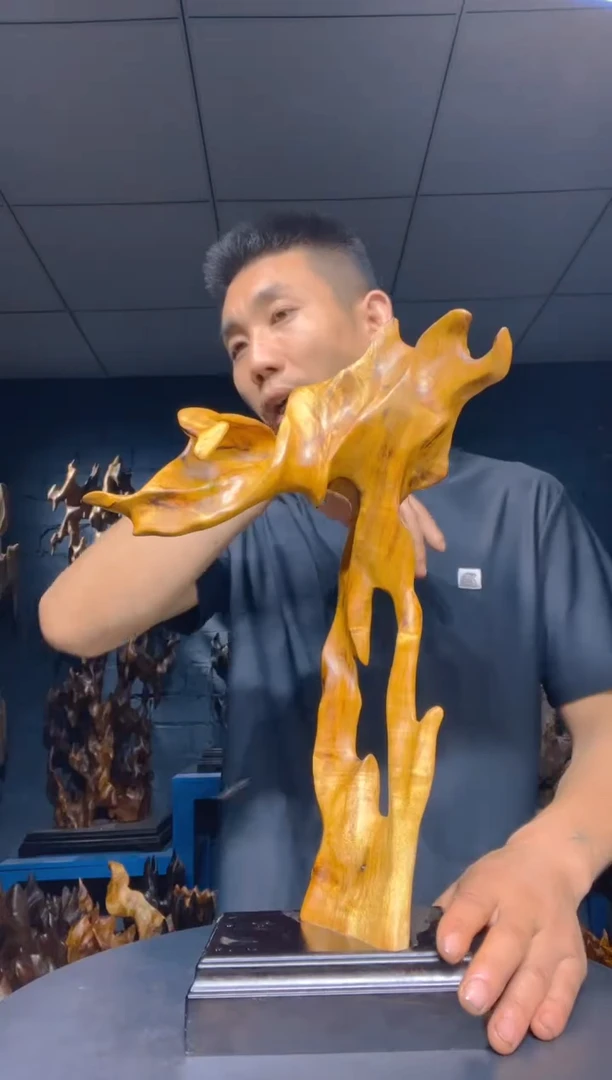 金丝楠金丝楠木工艺品摆件