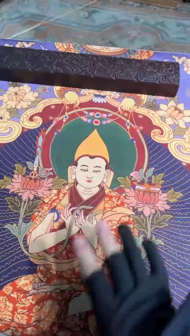 卷轴画东东唐卡tk16