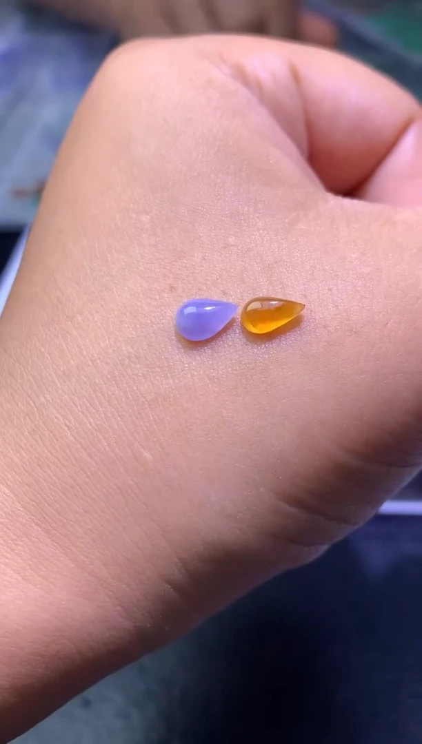 未镶嵌定制翡翠毛货