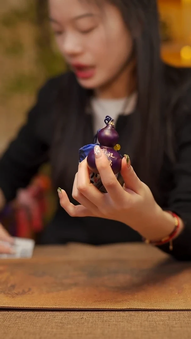 【闪购商品】650宴禾堂天然漆艺小葫芦--58