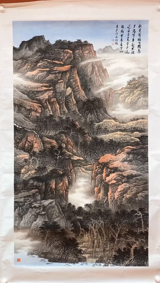 国画张灼林老师绘画作品