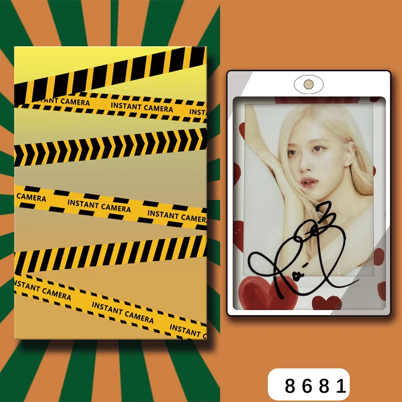 D8681【ROSE】 正品拍立得照片 爱心