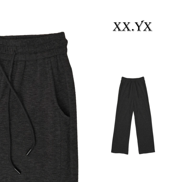 XX.YX新品显瘦百搭休闲裤8116
