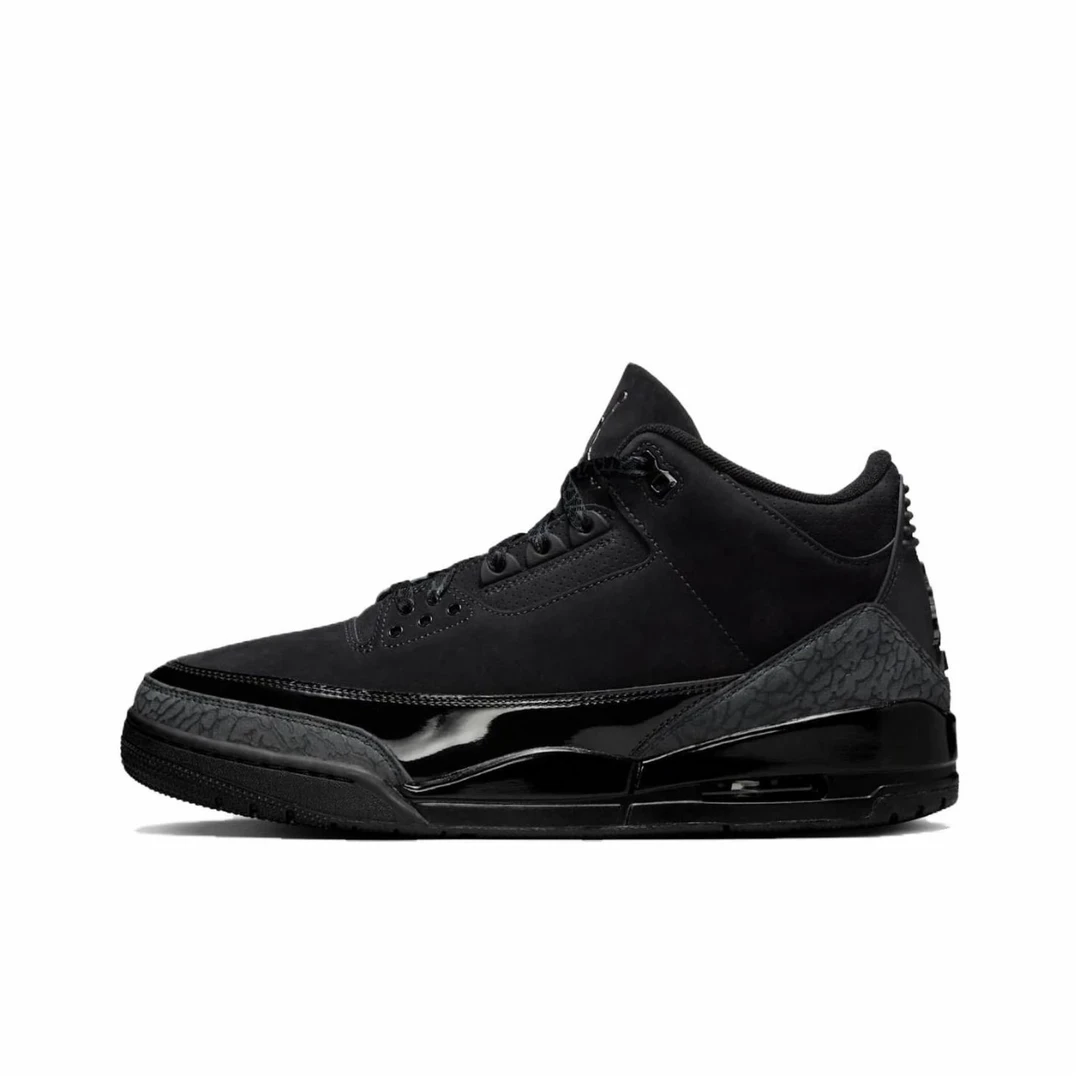 NIKE/耐克【新款发售】男子神秘炫酷AJ3“黑猫”复古篮球鞋CT8532001