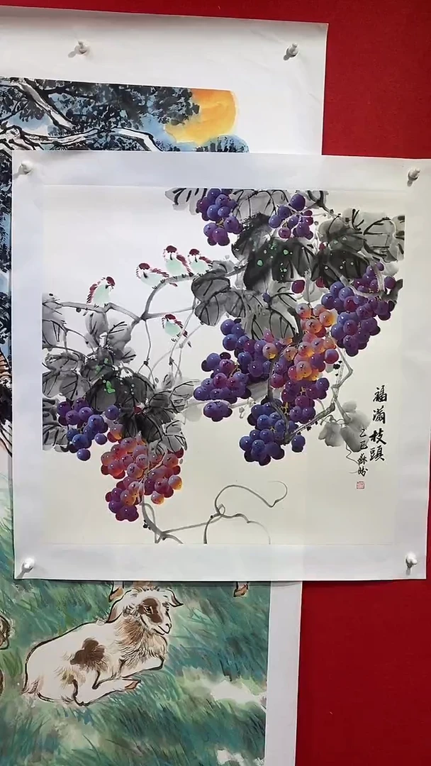 国画SP丹苏盼老师作品