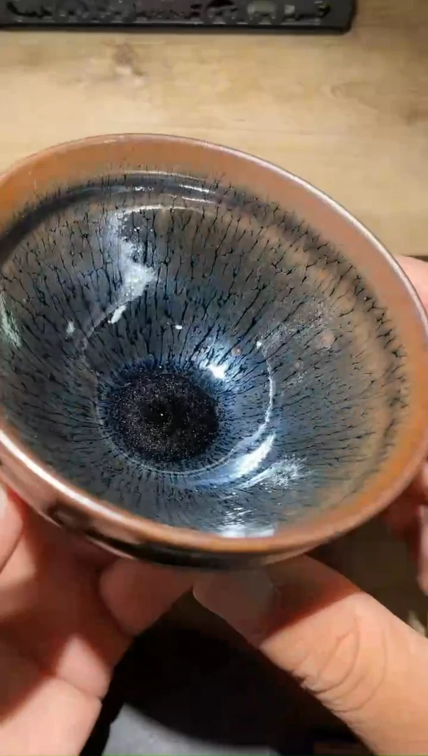 茶盏建窑建盏柴烧43