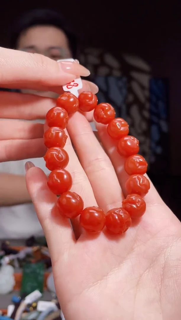 【闪购商品】南红玛瑙颈饰未镶嵌拍一发一