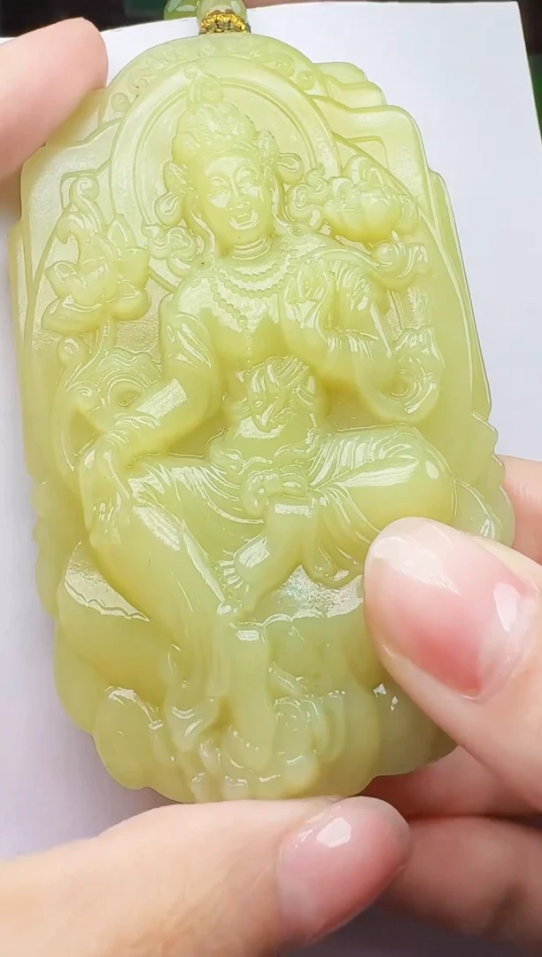 定制和田玉M****.玉见匠心甄选天然和田玉（拍一发一）