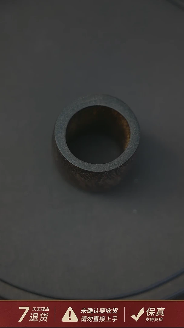 沉香手把件沉水惠安12.88克沉香扳指