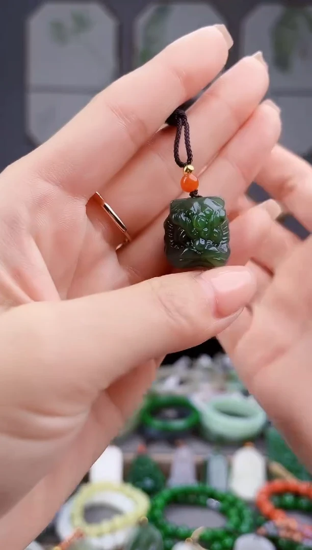 颈饰未镶嵌和田玉多样性发货拍一单发一个