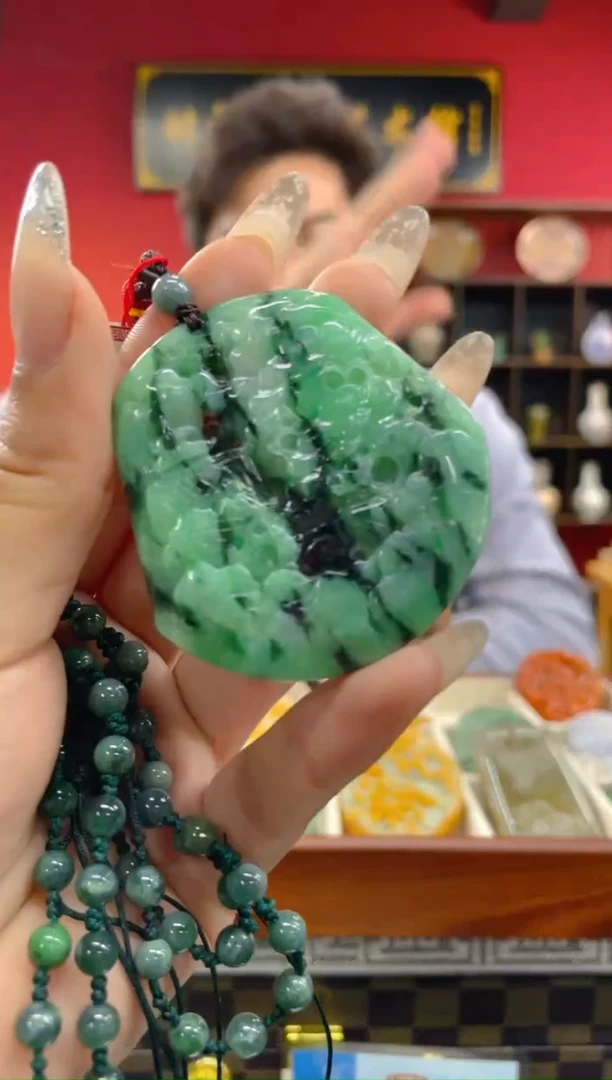 未镶嵌定制翡翠翡翠A货 LL014 多样性发其一