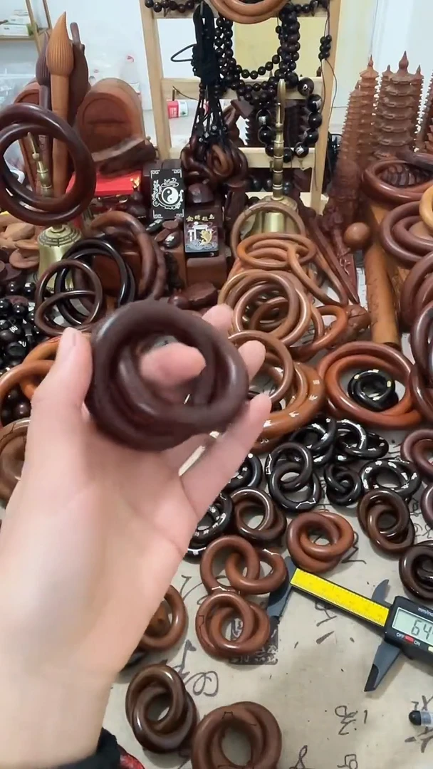 枣木乾坤圈一物一拍40