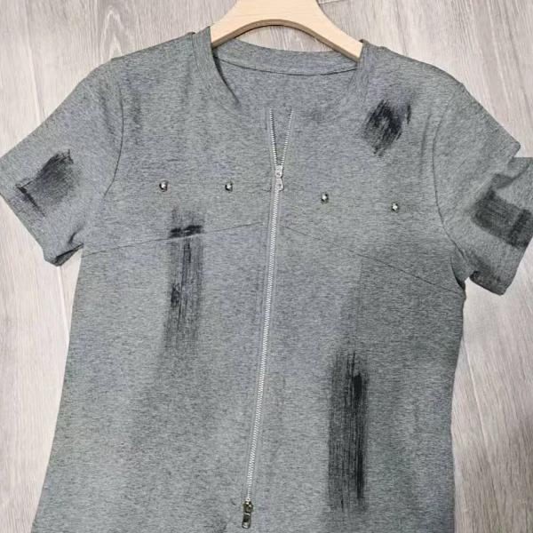 E483【麦子优选】夏季圆领薄款T