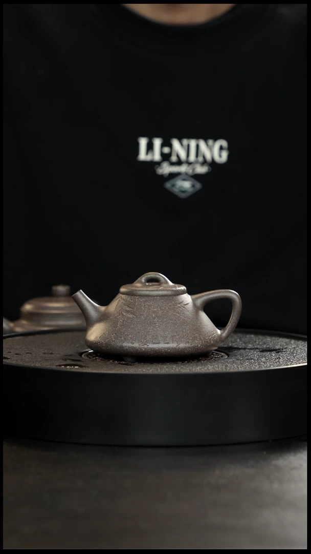 茶壶紫砂手工泥桃花子冶刻绘大漏