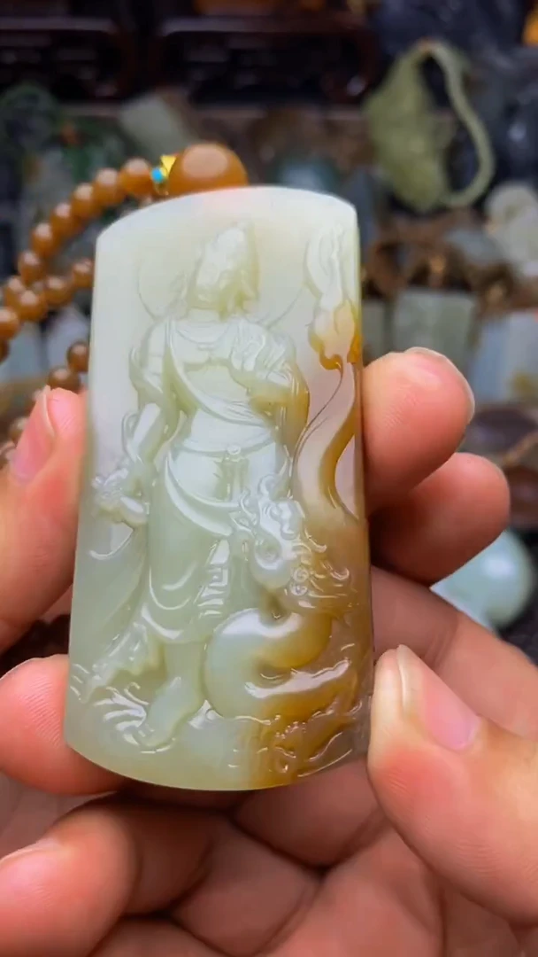 未镶嵌和田玉挂件1