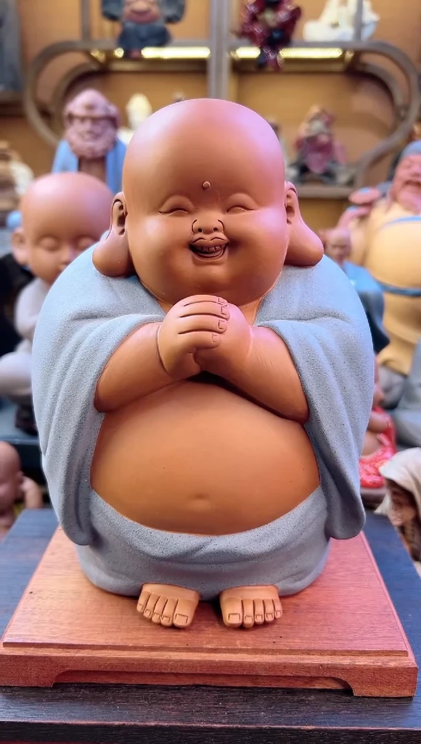 紫砂茶宠器闵茶宠摆件