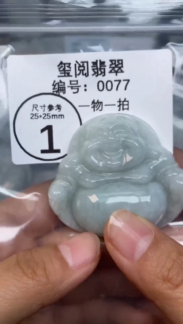 吊坠(赠链)未镶嵌翡翠0077