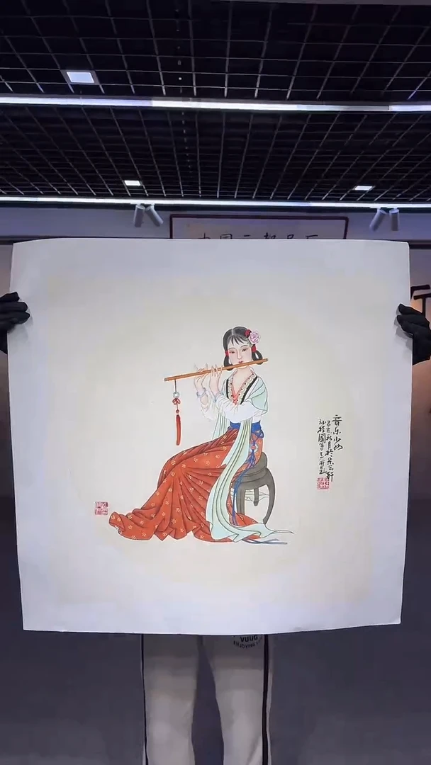 【闪购商品】国画孙桂国老师国画作品，带合影证书03-15
